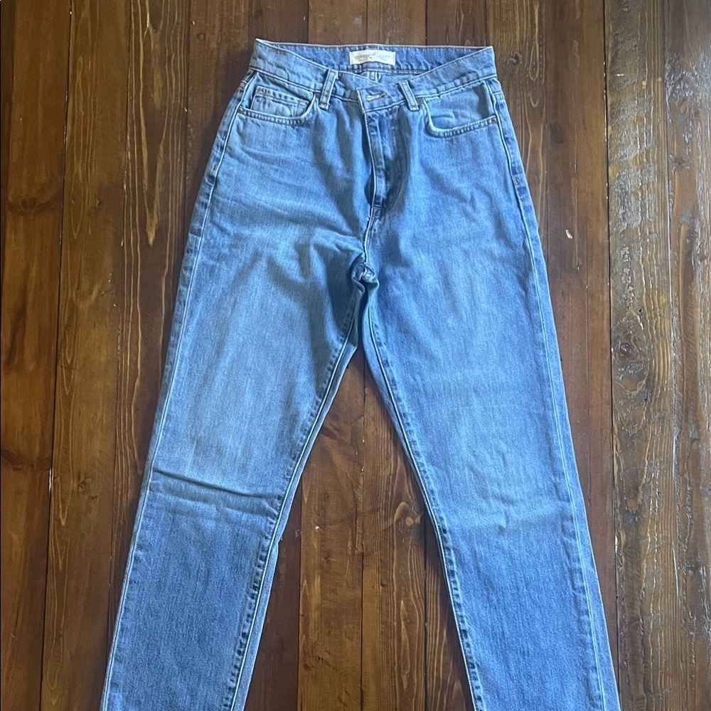 Current/Elliott Vintage Wash Straight Leg Jeans